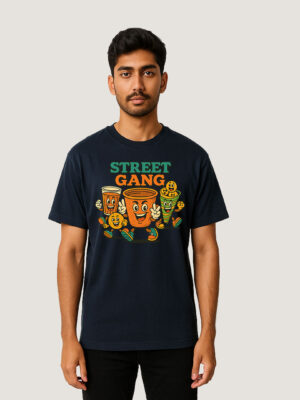 Bold Street Gang Graphic T-Shirt for Men | Trendy Streetwear | Comfortable Fit