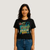 Analog Soul Retro Graphic T-Shirt for Women – Vintage Music Vibes Streetwear for Music Lovers