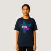 Trendy Women’s Oversized Graphic Tee with Desi-Inspired Ctrl+ Design – Streetwear Vibes