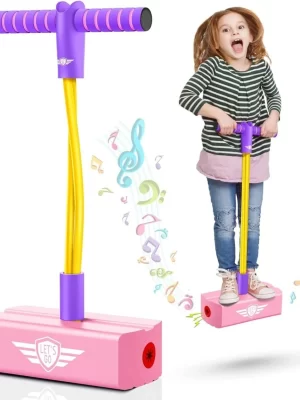 TOOBIL Kids Pogo Jumper | Foam Jumping Toy | Indoor & Outdoor Fun Toy (Multicolor)