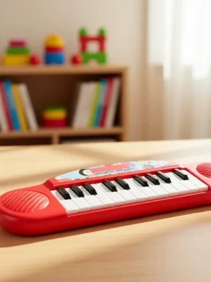 Zyamalox Mini Portable Electronic Keyboard Piano | Musical Toy for Kids | Early Learning Piano (Multicolor)