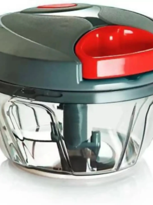 Vegetable & Fruit Chopper 3 Stainless Steel Blade Powerful Mini Handy Quick 450 ml